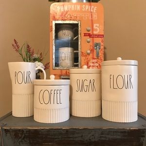 Rae Dunn New Style Canister Set